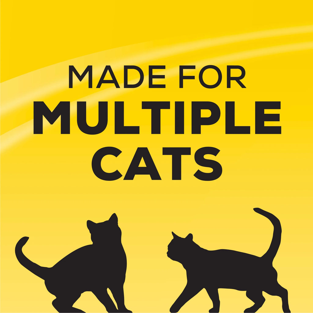 Purina  4-In-1 Strength Clumping Cat Litter, Floral Scent, 35 Lb Pail