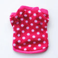 Warm Fleece Pet Dog Clothes Cute Skull Printed Pet Coat Puppy Dogs Shirt Jacket French Bulldog Pullover Camouflage Dog Clothing