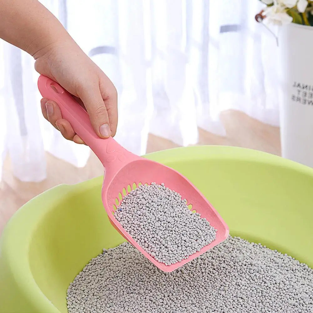 Cat Litter Shovel Pet Cleanning Tool Plastic Scoop Cat Sand Cleaning Products Toilet for Dog Food Spoons Cat Supplies