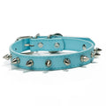 Harp Spiked Studded Leather Dog Collars Pu for Small Medium Large Dogs Pet Collar Rivets Anti-Bite Pet Products Neck Strap