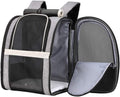 Pet Carrier Backpack with Window Blind for Small Cats Dogs, Ventilated Design, Safety Straps, Buckle Support, Collapsible, Designed for Travel, Hiking, Winter Outing, Outdoor, Go to Vet