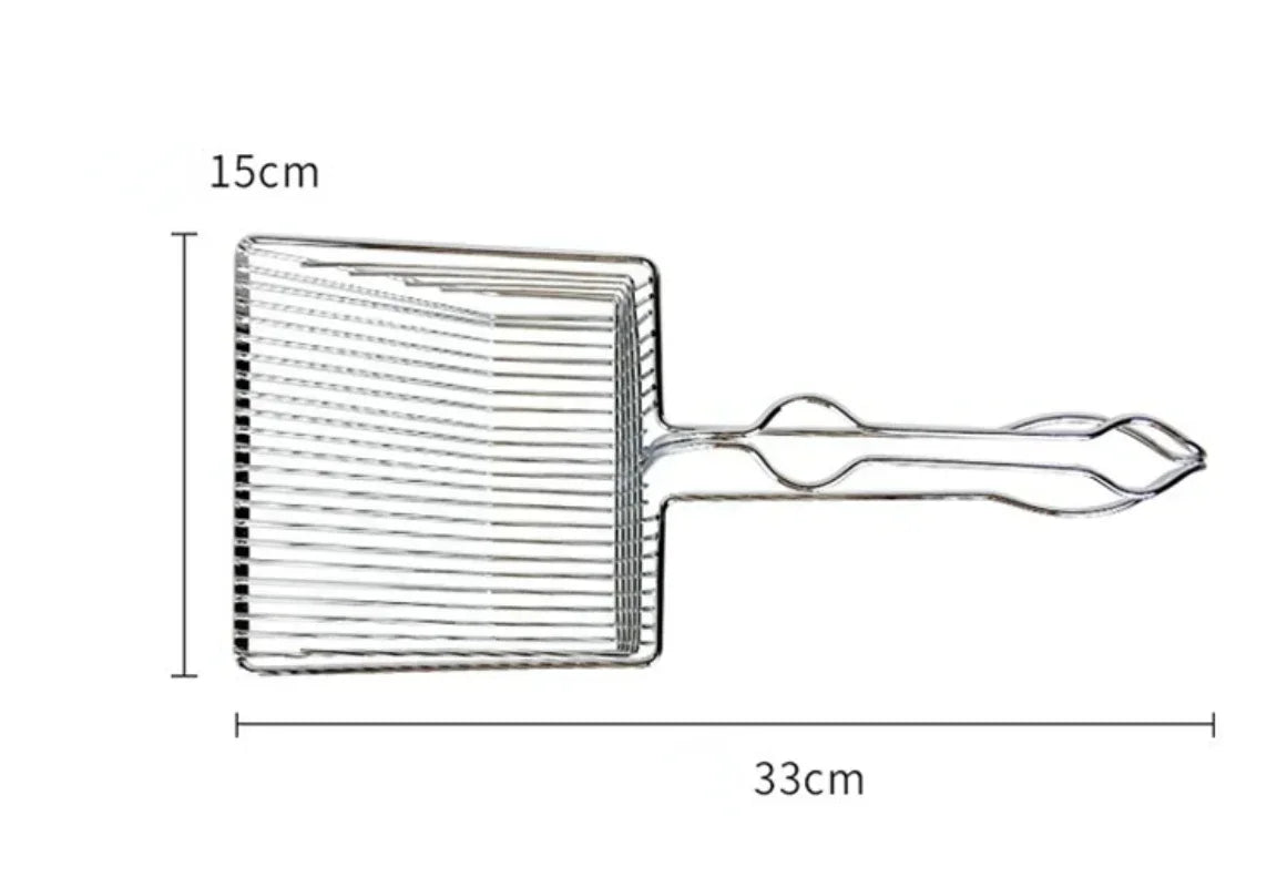 Cat Litter Shovel Wood Handle Cat Litter Shovel Toilet Cleaning Shovel Tools Pet Cleaning Accessories Supplies Cats Pet Products